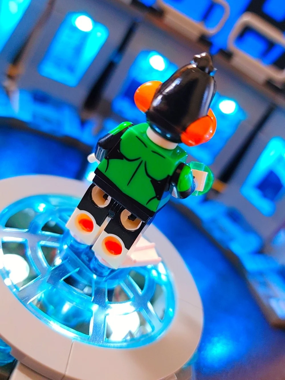 Daffy Duck Green Loontern Custom Minifigure Lego Compatible